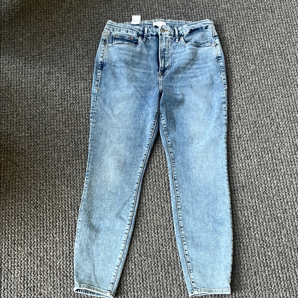 Nwt Good America Good Waist, High Waist Skinny Jeans. Size 16